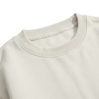 Sweat-shirt en molleton décontracté pour femme, col rond, en coton, pull décontracté, haut tendance, impression personnalisée, broderie, grammage lourd