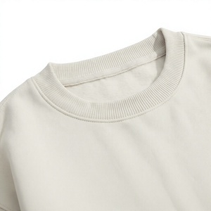 Sudadera de Felpa para Mujer, Corte Holgado, Cuello Redondo, Algodón, Estilo Casual, Personalizable con Impresión de Etiqueta y Bordado, Alto Gramaje - Product Image 4