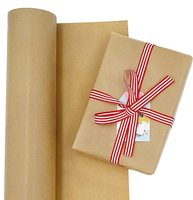 Grs papier Kraft écologique pour remplissage vide, rouleau de papier d'emballage brun pour l'emballage et le déplacement, coussin de pliage de ventilateur, papier 100% recyclable