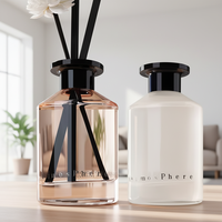 Diffuseur de parfum en rotin personnalisé écologique en gros, diffuseur d'huiles essentielles avec bâtonnets en rotin pour l'aromathérapie à domicile