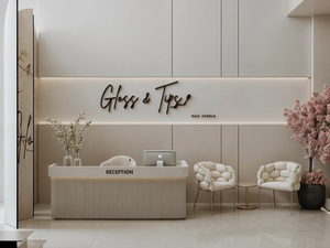 OEM Beauty Salon Display Shelf & Counter | One-Stop Hair Salon Interior Decoration for Spa Shop Fitting - Product Image 2