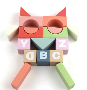 บล็อกไม้หลากสี 94 ชิ้น พร้อมตัวอักษรภาษาอังกฤษ <span class=keywords><strong>ตัวเลข</strong></span> ของเล่นบล็อกไม้หลากสี - Product Image 5