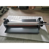 Machine à plastifier à froid manuelle portable grand format CYLS1300, largeur 1280 mm, épaisseur 30 mm, pour affiches de grande taille, utilisation en imprimerie