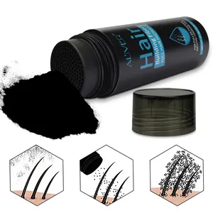 ALIVER 4 Colors Refill Thicker Natural Looking Hair Building Fibers Powder