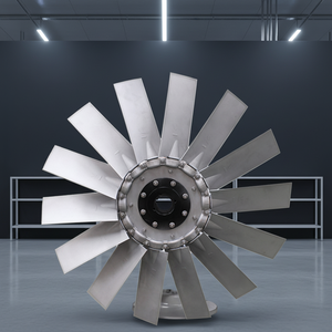 Suifeng2025 Pièces de ventilateur en <span class=keywords><strong>fonte</strong></span> personnalisable Moteurs de ventilateur à grande vitesse à haut rendement OEM ODM respectueux de l'environnement - Product Image 2