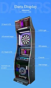 YuLong X7 Stand Arcade-Double-Screen Redemption Multiple Players Amusement China <b>Dart</b> Machine with Canadian Bill Reader Alloy - Product Image 2
