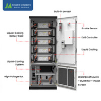 Système de stockage de batteries solaires 60KW 232KWH refroidi par liquide JApower tout-en-un compatible avec les onduleurs hybrides Deye ou Solis