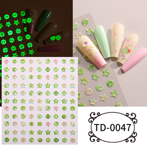 สติ๊กเกอร์ติดเล็บ 5 มิติ ลายนูนแบบเจลลี่ DIY เนื้อนุ่ม สำหรับเด็ก ของใช้เครื่องเขียนสร้างสรรค์ ลดราคา - Product Image 4