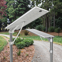 Potente farola solar 60W a 150W Fuente LED 12 horas Iluminación Clasificación IP66