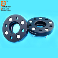 Entretoises de roue en aluminium 6061 noir oxydé personnalisées 4x100 OEM et sur mesure, entretoises de roue forgées, PCD 114,3 mm, adaptateurs d'entretoises de roue