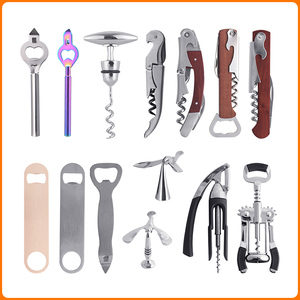 Sáng Tạo Nhà Máy Trực Tiếp Rượu Vang Mở Chai Dễ Dàng Sử Dụng Tùy Chỉnh Bằng Gỗ Xử Lý Corkscrew Rượu Vang Mở Chai - Product Image 2