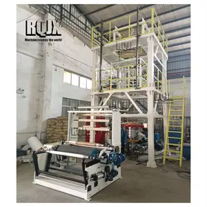 Manufacturers ABA HDPE LDPE PP PE Plastic Blow Film Extrusion Machine Film Blowing Machine for T Shirt Bag