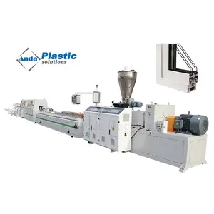 4000-5000Kg/24H Upvc Raam Deur Frame Extrusie Lijn/Profiel Making Machine Fabrikant Op Verkoop