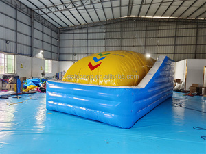 Parc de trampoline gonflable voler vers l'airbag sautant jeux de sac <span class=keywords><strong>blob</strong></span> homme volant - Product Image 3