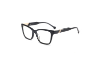 Kacamata Wanita Bingkai Kotak Custom Factory, Lensa Optik Full Preskripsi, Anti Cahaya Biru, 2077