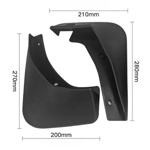LUMA Parafanghi a Copertura Completa Ricambi Auto Nuovi Articoli di Tendenza Anteriori e Posteriori per Buick <span class=keywords><strong>Opel</strong></span> <span class=keywords><strong>Mokka</strong></span> X Vauxhall Encore 2013-2019 - Product Image 3
