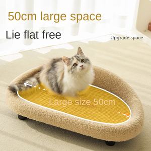 Groothandelsprijs Van De Grond Ontwerp Kat Krabplank Kattenbank Geïntegreerd Slijtvast Kattennest Met Touwmat - Product Image 2