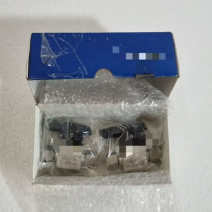 DOOS met 2 SS-6P6T-BK KWARTDRAAI INSTRUMENTPLUGKLEP <span class=keywords><strong>3</strong></span>/8 OD # 2 - Product Image 1