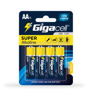 Piles alcalines AA 1,5 V (LR6/AM3) non rechargeables, longue durée, pour manettes de jeu, lampes de poche et appareils photo