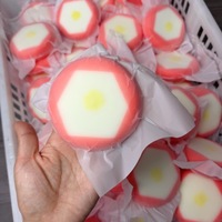 Tranche de pomme en nid d'abeille faite à la main, super douce et réaliste, jouet à presser en forme de nourriture, jouet anti-stress ASMR, cadeau