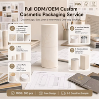 Tube en papier mat enroulé en spirale avec doublure PP, OEM ODM, conforme FDA LFGB, pour rouge à lèvres, déodorant, parfum solide, baume, cosmétique artisanal et recyclable