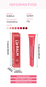 MLM OEM Private Label Moisturizing Peptide <b>Lip</b> Gloss High Gloss Water Light Plumping Easy To Color <b>Lip</b> Cosmetic liquid <b>lip</b> gloss - Product Image 6