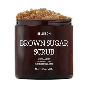 Großhandel Private Label Natural Moist urizing Peeling Brown Sugar Körper peeling
