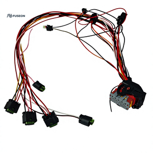 Faisceau de câblage de commande d'alimentation pour instruments automobiles, grand connecteur multipin, faisceau de câblage personnalisé OEM 12V 24V - Product Image 1