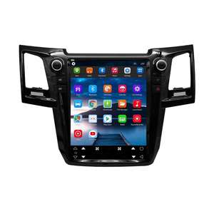 Lecteur multimédia pour Toyota Fortuner avec écran vertical de 12,1 pouces, avec <span class=keywords><strong>Android</strong></span> <span class=keywords><strong>Auto</strong></span> et CarPlay sans fil, navigation GPS, Bluetooth, Wi-Fi, DSP, vidéo embarquée - Product Image 1