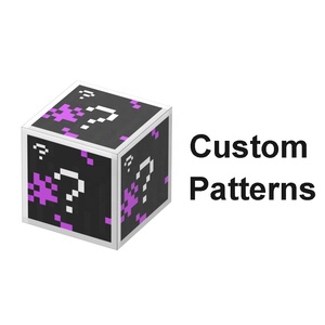 Brinquedos Blocos My World pattern 3D Puzzle con titoli magnetici mattoncini giocattolo giocattoli educativi per Custom - Product Image 2