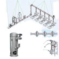 Convoyeur à chaîne tubulaire continu haute vitesse pour la manutention de poudres et de matériaux en vrac avec solution industrielle personnalisée