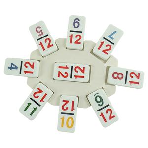 Juego de Dominó Doble 12 Personalizado de Fábrica, 91 Piezas con Fichas Numeradas, 9 Trenes Mexicanos de Plástico de Colores en Caja de PVC para Casino - Product Image 4