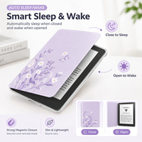 Casing Kindle Kustom untuk Kindle Basic 2026 6 inci Desain Personalisasi Sampul Kindle Cetak UV Kustom Casing Kulit PU OEM