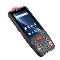 Terminal de collecte de données portable robuste avec écran tactile 4G et clavier physique pour l'inventaire d'entrepôt