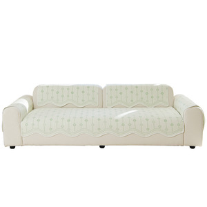 Coussin de canapé en soie glacée, une pièce, antidérapant, universel, pour salon, motif floral, fermeté moyenne - Product Image 5