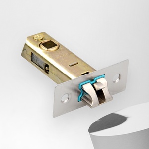 Serratura Moderna per Porta del Bagno a Linguetta Singola, in Lega di Zinco Resistente, con Inserto a Tre Punte e Nucleo Silenzioso, 1 Anno di Garanzia, Soluzione Completa per Progetti - Product Image 2