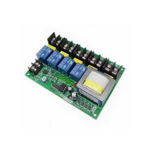 AC 220V Input/output Power Sequencer <b>Board</b> 4-channel 10A Sequential Start Reverse Sequence Stop Anti Current Power - Product Image 1