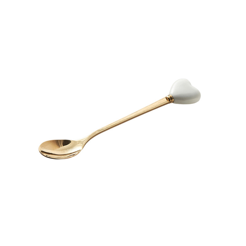 Cuillère à glace blanche