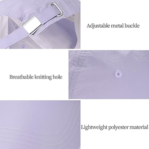 หมวกกอล์ฟ6แผงกันน้ำหมวกเบสบอลปรับได้โลโก้กำหนดเอง - Product Image 4