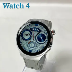 New Watch4 Pro Round Smart Watch Heart Rate Monitoring BT Call Gt4 Sports Bracelet Wireless Charging Smartwatch watch4 pro