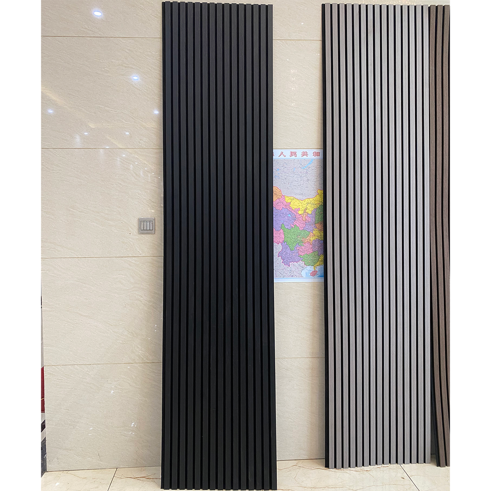 Waterproof Wood Slat Acostic Panel Wall Acoustic Panel Moisture Proof ...