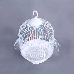 Mini küresel ShapeBirdcage ayakta süs kuş kafesi kolay temiz yetiştiriciliği kuş uçuş kafesi ev sandık papağan yuva - Product Image 4