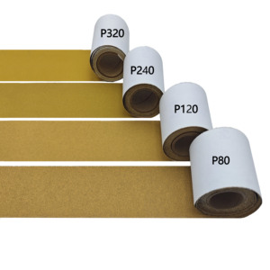Rollo <span class=keywords><strong>de</strong></span> papel <span class=keywords><strong>de</strong></span> <span class=keywords><strong>lija</strong></span> con grano 80, 120, 180, 320 y respaldo <span class=keywords><strong>de</strong></span> gancho y bucle para lijadoras <span class=keywords><strong>de</strong></span> aire, lijadoras <span class=keywords><strong>de</strong></span> tablero largo, automotriz y carpintería - Product Image 3