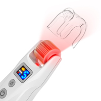 Sans fil électrique EMS LED Microneedling Bio Roller G5 derma roller Microneedling 1.5mm pour la repousse des cheveux