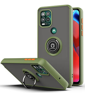 Venta caliente al por mayor Slim Armor Phone Cases con soporte de Anillo giratorio para Moto G Stylus <span class=keywords><strong>2021</strong></span> 5g Funda a prueba de golpes con logotipo personalizado - Product Image 2