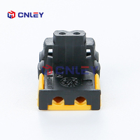 Connecteur de voiture noir à 2 trous, 2 fils, 2 broches, mâle/femelle, pour faisceau d'airbag, avec contacts en cuivre, boîtier en nylon, indice de protection IP66