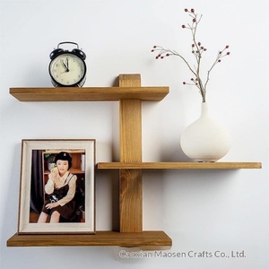 Mensola Galleggiante a Tre Livelli Moderna e Semplice, Montata a Parete con Design Staccabile per Decorazione della Cameretta dei Bambini - Product Image 2
