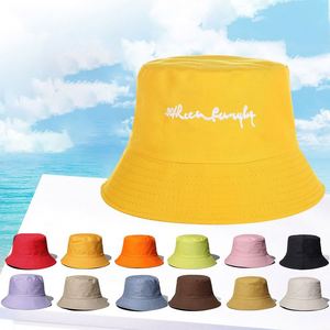 Hot Summer Bucket Trendy Cotton <b>Sun</b> <b>Hat</b> Beach, Golf, Fishing - Fun Outdoor Vacation Boonie for <b>Men</b> and Women - Product Image 1