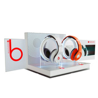 Vietnam usine acrylique casque d'ordinateur présentoir Promotion présentoir de bureau éclairé produits électroniques accessoires de stand