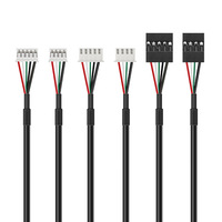 USB-A-Stecker auf PH2.0 / XH2.54 Dupont 4P 5P Anschlusskabel, Internes Datenkabel für Touchscreen-Module